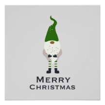 Elegante Poster de Elf Wall Art de Natal