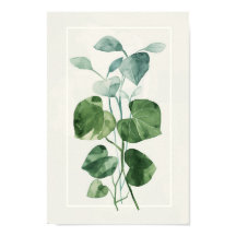 Elegante Watercolor Monstera