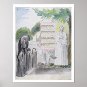 Poster "Elegia escrita em uma Igreja-Jarda do país",