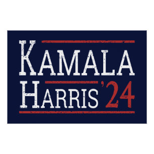 Pôster Eleição De Kamala Harris 2024 I