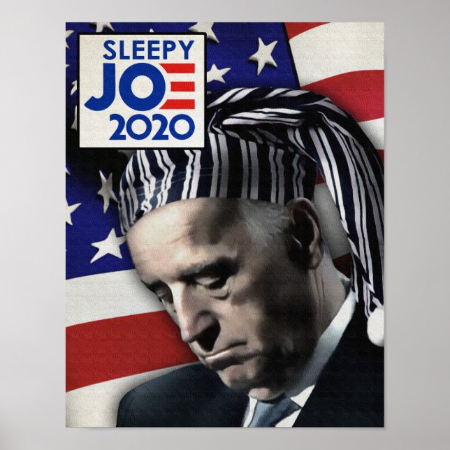 Poster Eleição De Sleepy Joe Biden 2020 (Frente)