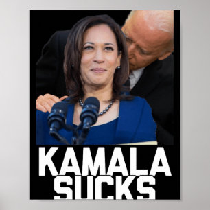 Poster Eleição Presidencial De Kamala Harris 2024 Trump H