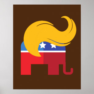 Poster Eleição Presidencial Trump 2024