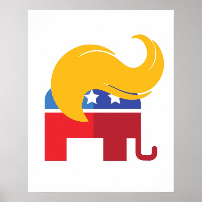 Poster Eleição Presidencial Trump 2024 (Frente)