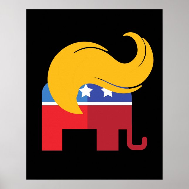 Poster Eleição Presidencial Trump 2024 (Frente)