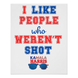Pôster Eleições 2024 Kamala Harris Merch Comma La Engraça