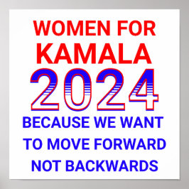 Poster Eleições 2024 para Kamala Harris