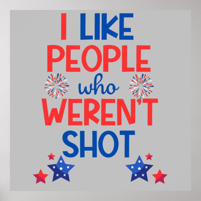 Poster Eleições de Kamala Harris Engraçado Anti-Trump Red (Frente)