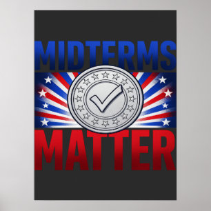 Poster Eleições Intermediárias Importam Marca de Verifica
