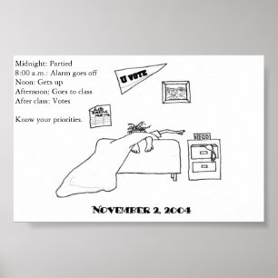 Pôster Eleitor estudantil