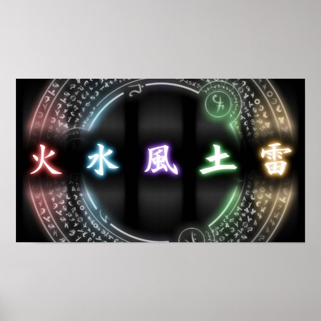 Pôster Elementos (Frente)