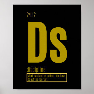 Poster Elementos fundamentais do sucesso   Disciplina