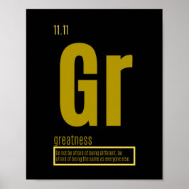 Poster Elementos fundamentais do sucesso | Grande