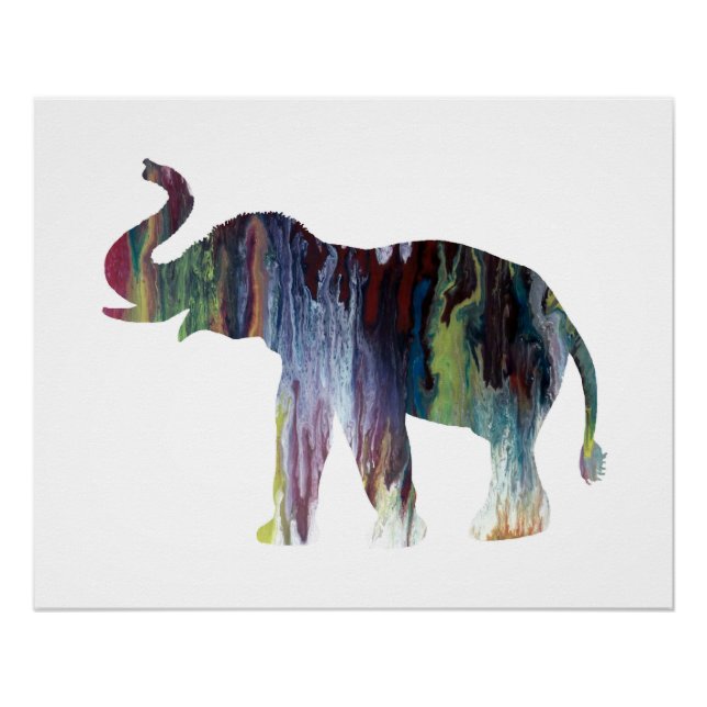 Pôster Elephant Art (Frente)