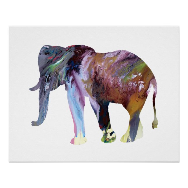 Pôster Elephant Art (Frente)