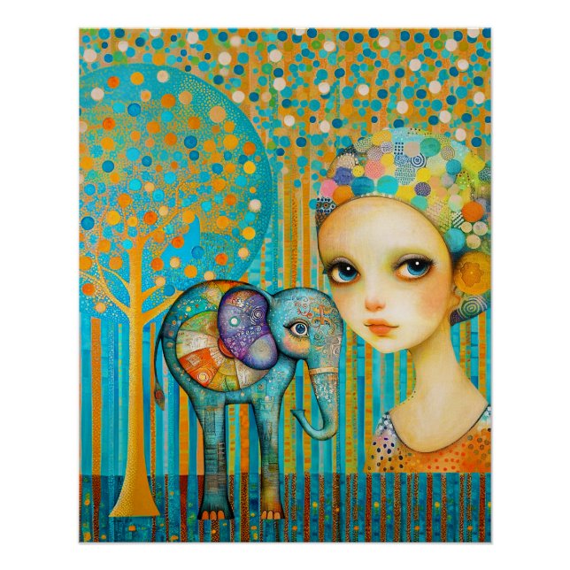 Pôster Elephant Charm (Frente)