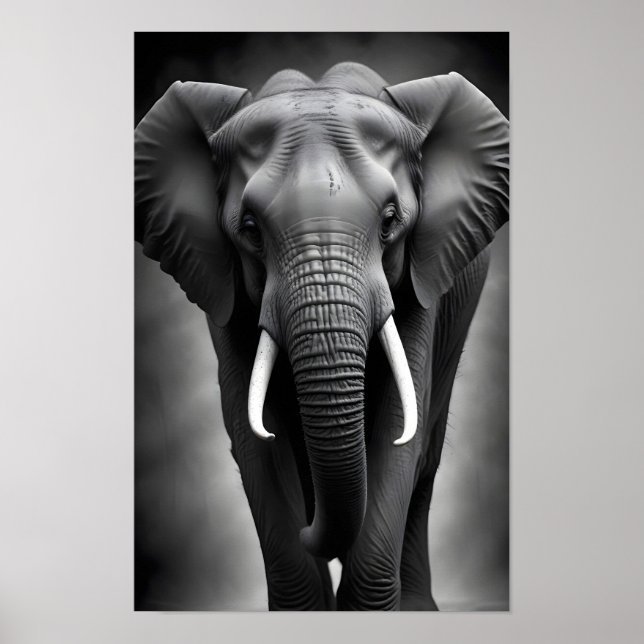 Poster Elephant Willife Wallpaper majestoso (Frente)