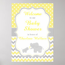 Elephant Yellow e Cinza Party