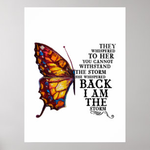 Poster Eles A Sussurraram. Você Não Pode Suportar A Tem