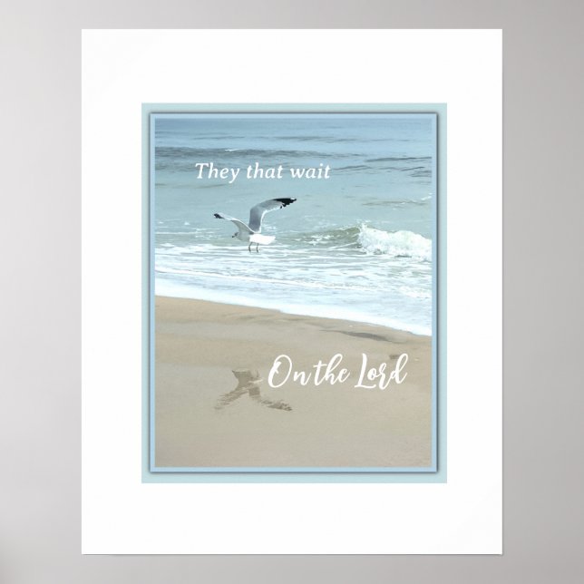 Poster Eles Esperam pelo Senhor (Frente)