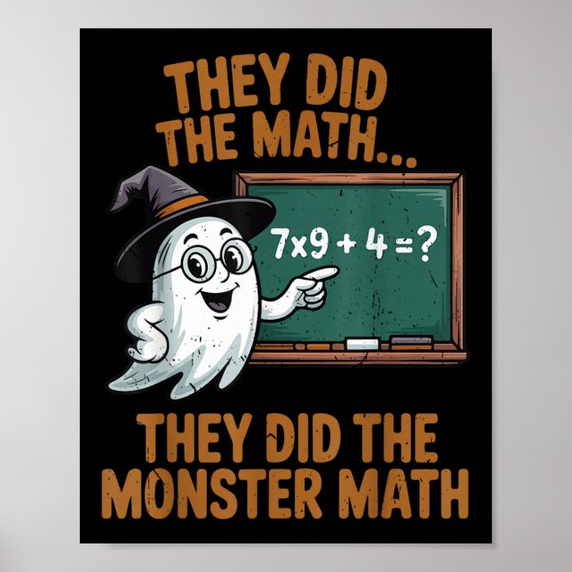 Poster Eles Fizeram Fantasia de Halloween de Professor de (Frente)
