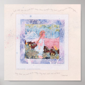 Pôster Eles que esperam anjo arquivado de qualidade artís