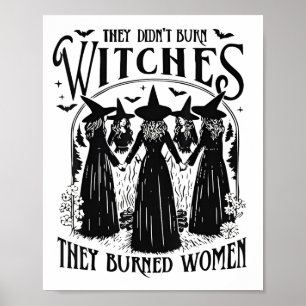 Poster Eles Queimaram Bruxas Mulheres Feminismo Wi