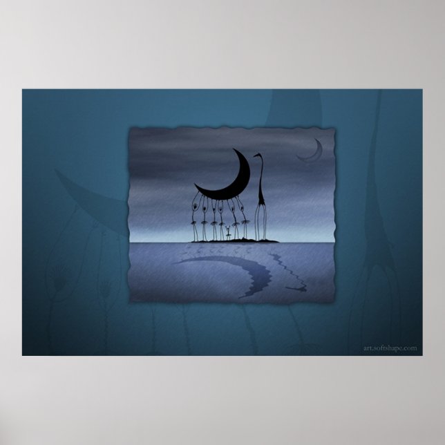 Poster Eles roubaram a lua (Frente)