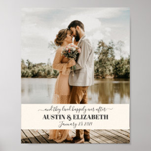 Poster Eles viveram felizes para sempre após a assinatur