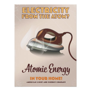 Pôster Eletricidade do Atom?