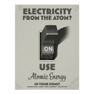 Pôster Eletricidade do Atom