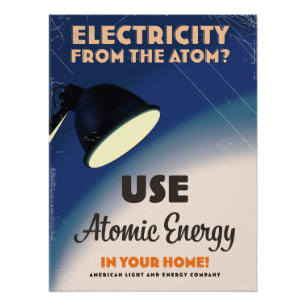 Pôster Eletricidade do Átomo?