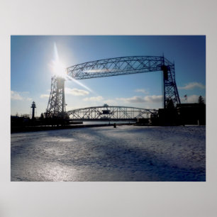 Poster Elevador Brige de Duluth Minnesota