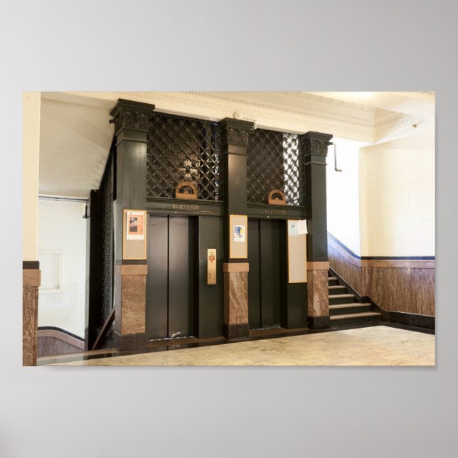 Poster Elevador de Cage (Frente)