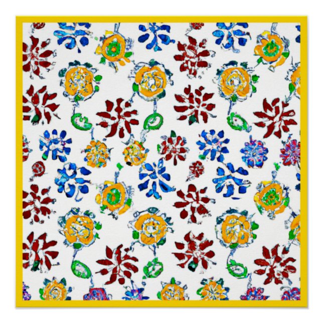 Pôster Eleve seu estilo com nossos Padrões Na moda (Frente)