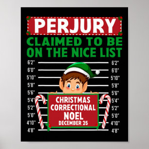 Poster Elf Alegou Estar Na Lista De Nice "Polo Norte"