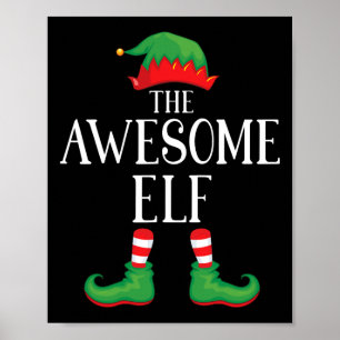 Poster Elf Correspondente ao Grupo Xmas Família Engraçada