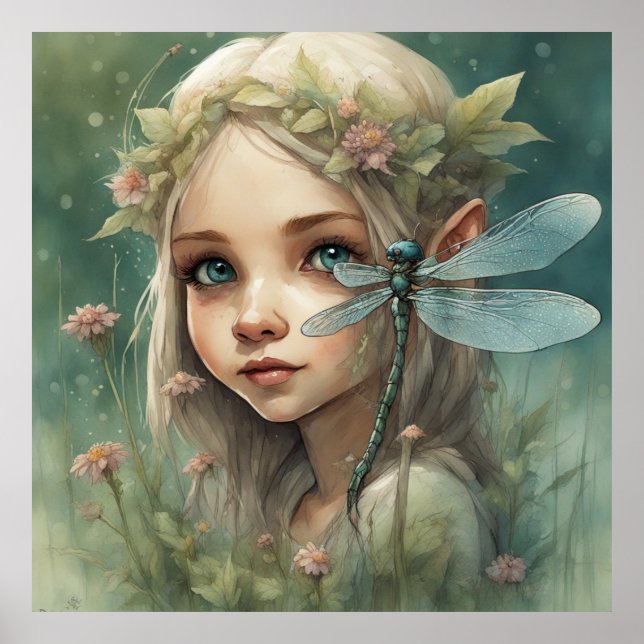 Poster Elf e Dragonfly 3 (Frente)