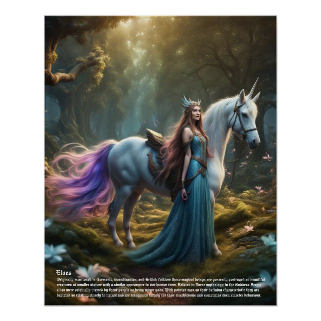 Pôster Elf Folklore Poster (Frente)