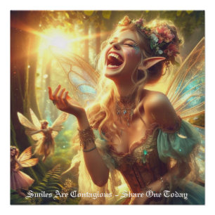 Pôster Elf Laughter Poster