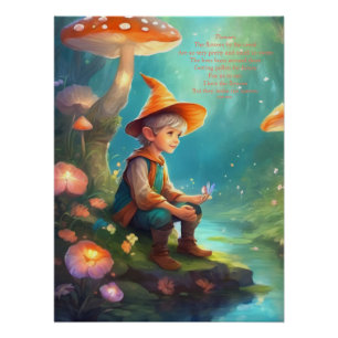 Pôster Elf Poem