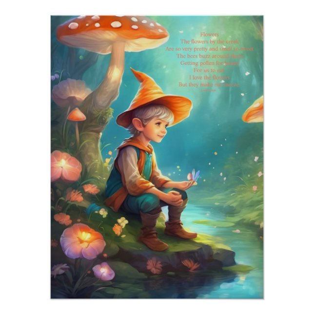 Pôster Elf Poem (Frente)