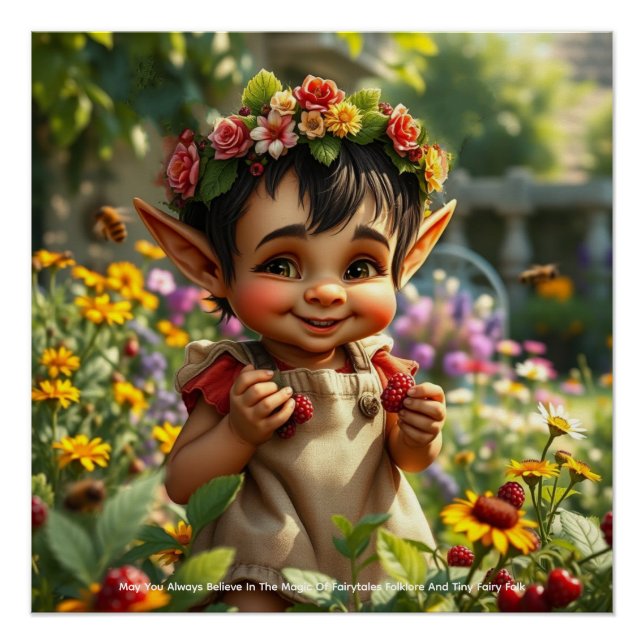 Pôster Elf Strawberry Poster (Frente)