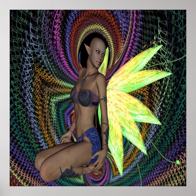 Pôster Elf Woman (Frente)