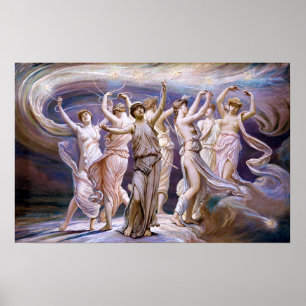 Poster Elihu Vedder o Pleiades
