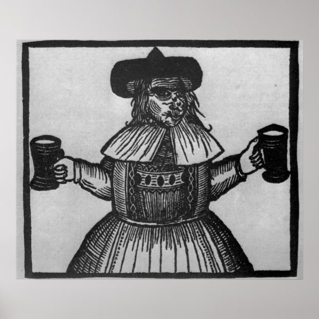 Poster Elinour Rummin, fornecedor de Pimlico Ale, c.1609 (Frente)