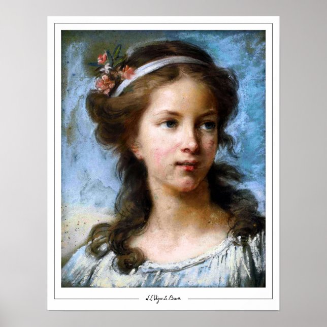 Poster Élisabeth Vigée Le Brun Zedign Cartaz de Arte #279 (Frente)