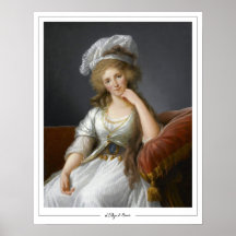 Élisabeth Vigée Le Brun Zedign Cartaz de Arte #282