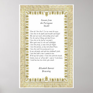 Pôster Elizabeth Barrett Browning - 42