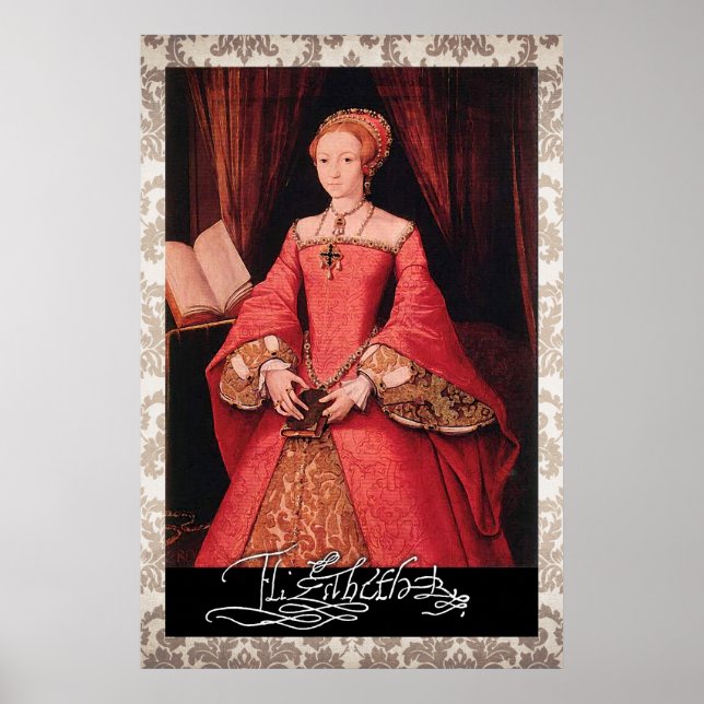 Poster Elizabeth I como Princesa (Frente)